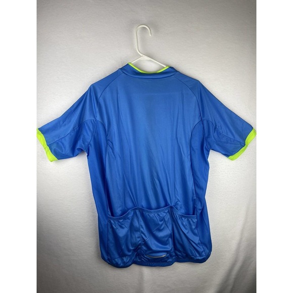 Wantdo Men's Cycling Jersey 2XL Jersey Short Sleeve Blue - Picture 5 of 5